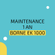 Maintenance forfaitaire borne Arpege EK 1000_1 an_tactiz