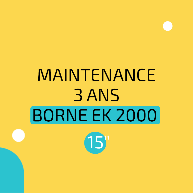 Maintenance forfaitaire borne Arpege EK 2000-15_3 ans_tactiz