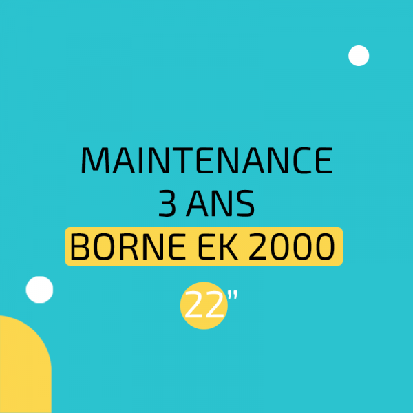 Maintenance forfaitaire borne Arpege EK 2000-22_1 an_tactiz