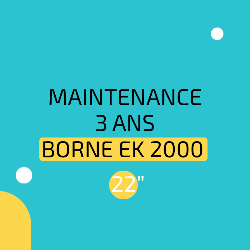 Maintenance forfaitaire borne Arpege EK 2000-22_1 an_tactiz
