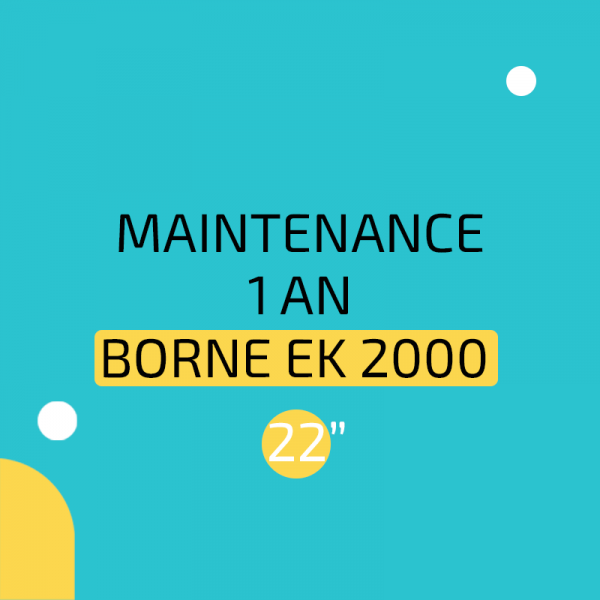 Maintenance forfaitaire borne Arpege EK 2000-22_3 ans_tactiz