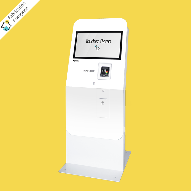 Borne EK 3000 paiement & identification - tactiz, bornes paiement interactives