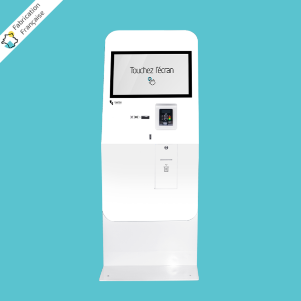 Borne tactile EK 3000 paiement & identification - tactiz, bornes de paiement interactives