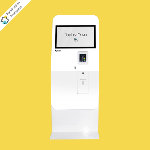 Borne tactile EK 3000paiement- tactiz, bornes paiement interactives